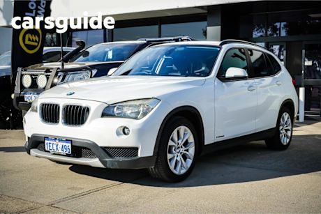 White 2013 BMW X1 Wagon Sdrive 18D