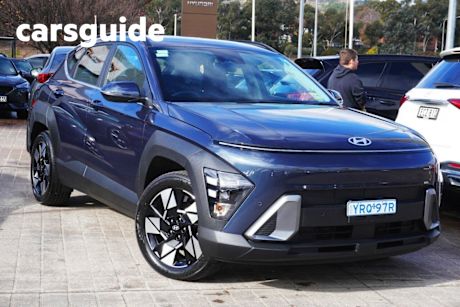 Blue 2024 Hyundai Kona Wagon Hybrid