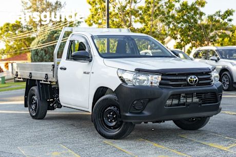 White 2024 Toyota Hilux Cab Chassis Workmate (4X2)