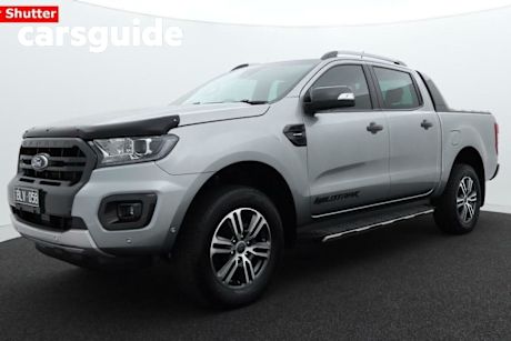 Silver 2020 Ford Ranger Double Cab Pick Up Wildtrak 2.0 (4X4)