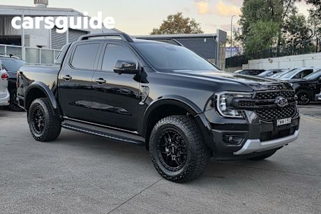 Black 2024 Ford Ranger Double Cab Pick Up Sport 3.0 (4X4)