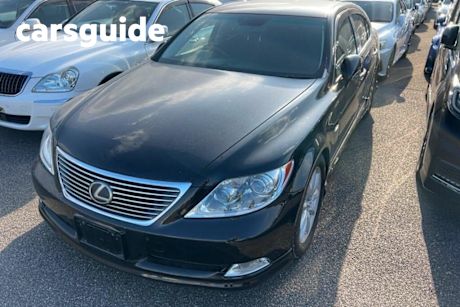 Black 2007 Lexus LS460 Sedan I Pack 4dr Sedan 8sp Auto 4.6i