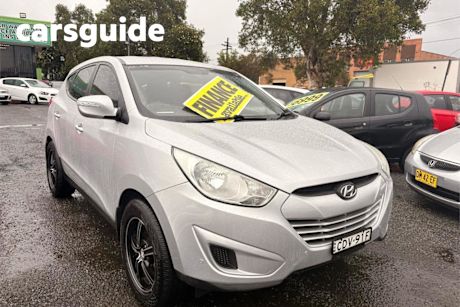 Silver 2011 Hyundai IX35 Wagon Active (fwd)