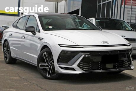 White 2025 Hyundai Sonata Sedan N Line