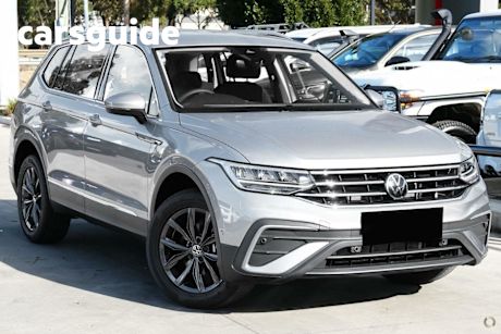 Silver 2024 Volkswagen Tiguan Wagon Allspace 110TSI Life