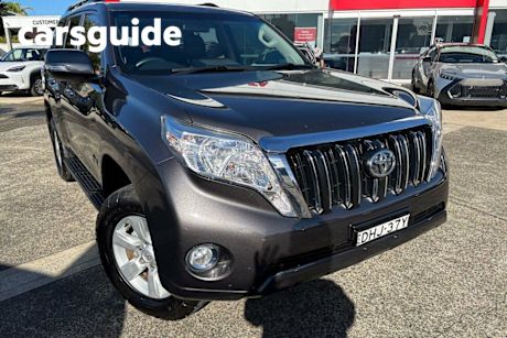 Grey 2016 Toyota Landcruiser Prado Wagon GXL (4X4)