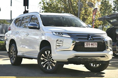 White 2023 Mitsubishi Pajero Sport Wagon GLS (4WD) 7 Seat