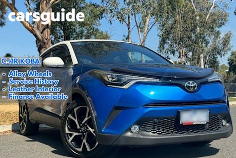 Blue 2016 Toyota C-HR Wagon Koba S-CVT AWD