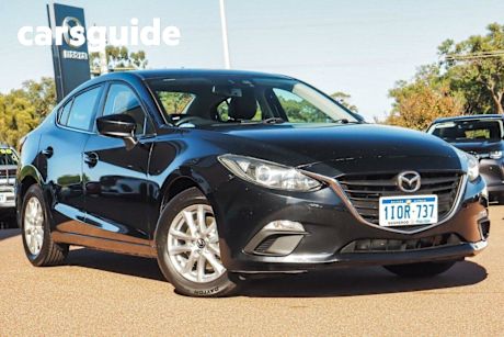 Black 2014 Mazda 3 Sedan Touring