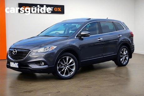 Grey 2014 Mazda CX-9 Wagon Luxury