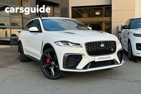 White 2021 Jaguar F-Pace Wagon SVR (405KW)