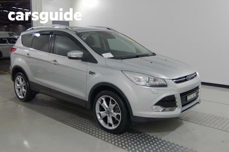Silver 2015 Ford Kuga Wagon Titanium (AWD)