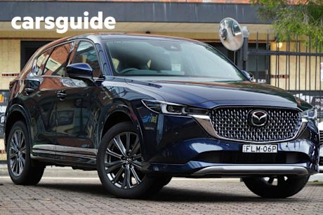 Blue 2024 Mazda CX-5 Wagon G25 Akera (awd)