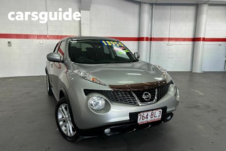 Silver 2013 Nissan Juke Wagon ST (fwd)