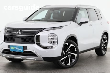 White 2022 Mitsubishi Outlander Wagon Aspire 7 Seat (2WD)