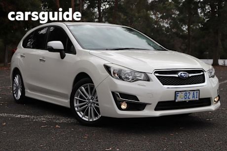 White 2016 Subaru Impreza Hatchback 2.0I-S (awd)