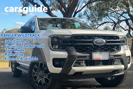 White 2023 Ford Ranger Double Cab Pick Up Wildtrak 3.0 (4X4)