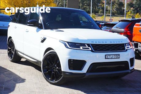 White 2019 Land Rover Range Rover Sport Wagon SDV6 SE (183KW)