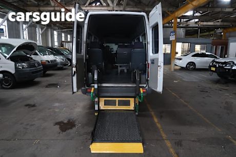White 2000 Mercedes-Benz Sprinter Commercial 313CDI High Roof LWB