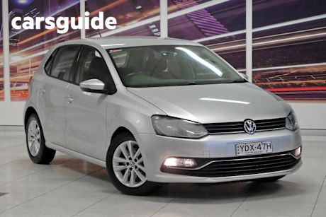 Silver 2016 Volkswagen Polo Hatchback 81 TSI Comfortline