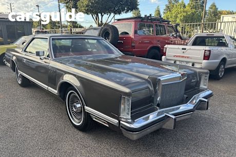 Grey 1978 Lincoln Continental Mark V Sedan
