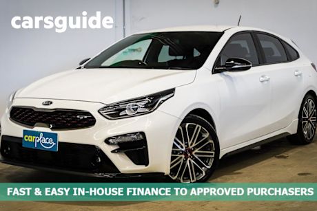 White 2020 Kia Cerato Hatchback GT Safety Pack