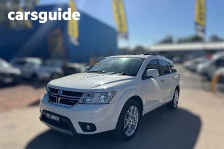 White 2013 Dodge Journey Wagon R/T JC MY13