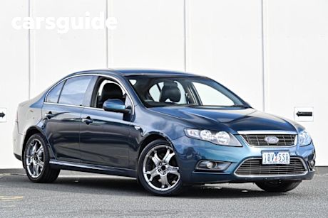Green 2010 Ford Falcon Sedan G6 (lpg) Limited Edition