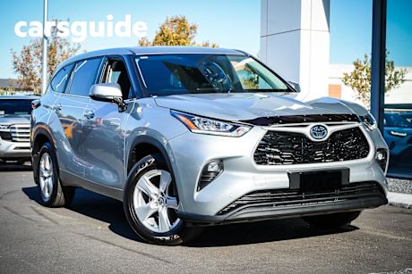 Silver 2024 Toyota Kluger Wagon GX Hybrid AWD