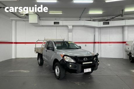 Silver 2013 Mazda BT-50 Ute Tray XT Freestyle