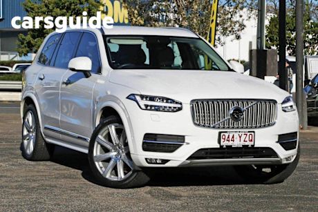 White 2019 Volvo XC90 Wagon D5 Inscription