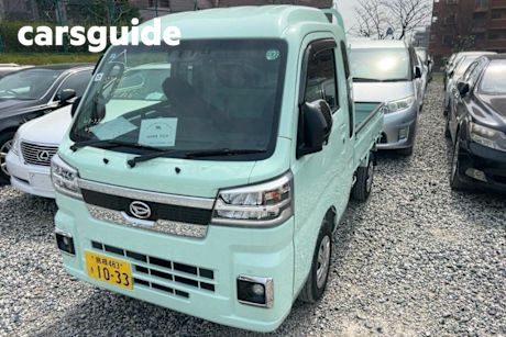 Green 2024 Daihatsu Hijet Ute Tray Jumbo Extra 2dr Utility 4WD Auto 660cc