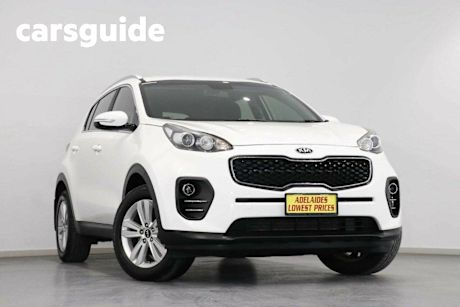 White 2017 Kia Sportage Wagon SI (fwd)