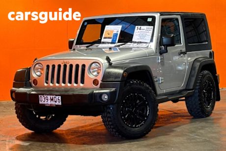 Silver 2010 Jeep Wrangler Hardtop Renegade (4X4)