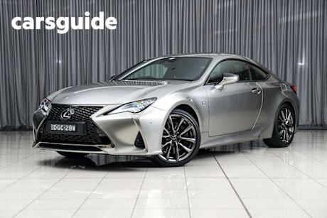 Grey 2019 Lexus RC350 Coupe F Sport