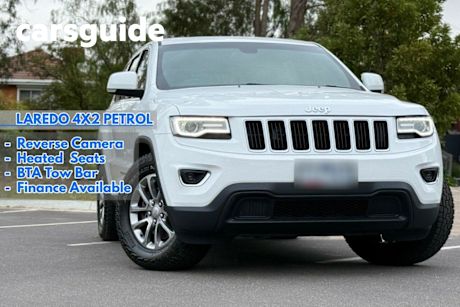White 2015 Jeep Grand Cherokee Wagon Laredo (4X2)