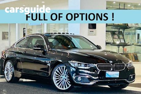 Black 2018 BMW 430I Coupe Luxury Line
