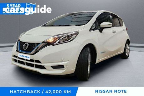 White 2019 Nissan Note Hatch