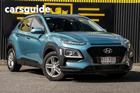 Blue 2017 Hyundai Kona Wagon Active