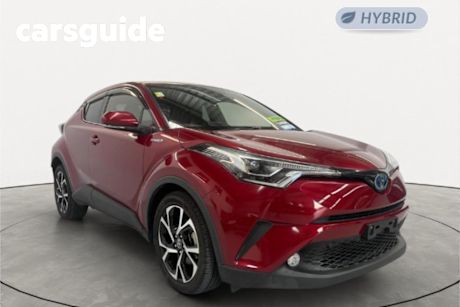 Red 2017 Toyota C-HR SUV G