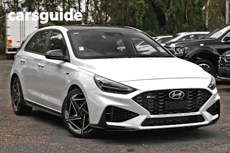 White 2025 Hyundai I30 Hatchback N Line PRM Mhev