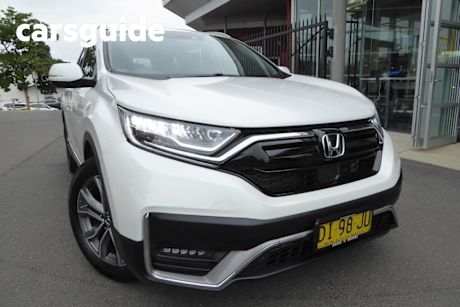 White 2021 Honda CR-V Wagon VTI LX (awd) 5 Seats