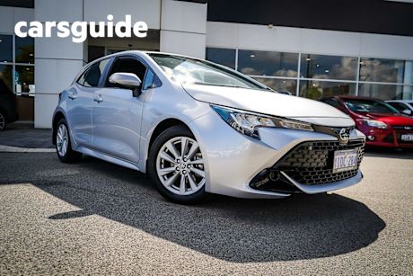 Silver 2022 Toyota Corolla Hatchback Ascent Sport + Convenience PK