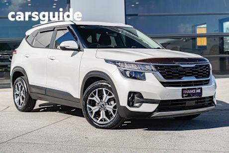 White 2019 Kia Seltos Wagon Sport (fwd)
