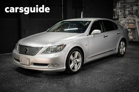 Silver 2007 Lexus LS Sedan LS600LH V8 Hybrid 4dr Sedan 8sp CVT 290kw
