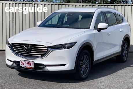 White 2019 Mazda CX-8 Wagon Sport SKYACTIV-Drive FWD