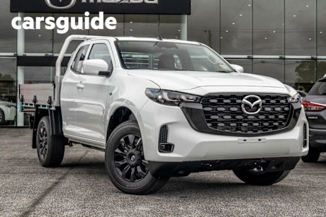 White 2025 Mazda BT-50 Freestyle Cab Chassis XT (4X2)