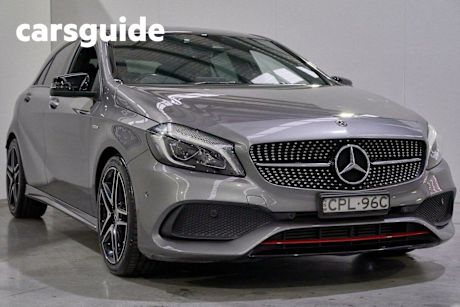 Grey 2017 Mercedes-Benz A250 Hatchback Sport 4Matic
