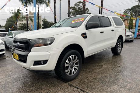 White 2016 Ford Ranger Crew Cab Pickup XL 2.2 HI-Rider (4X2)