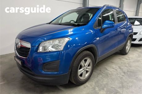 Blue 2014 Holden Trax Wagon LS